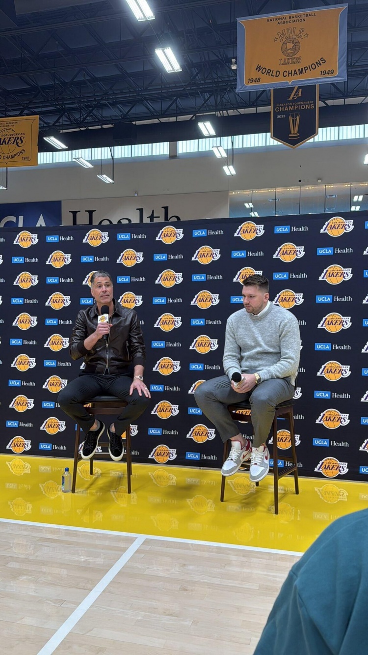 佩林卡发布会：东契奇加盟湖人是NBA历史上的一个地震级时刻
